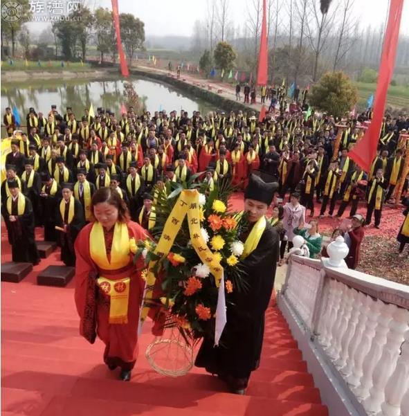 有图有真相湖北林氏清明祭祖大典,太霸气啦！