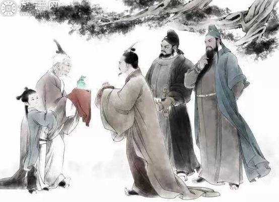 算命开山祖师鬼谷子与风水祖师爷杨救贫打赌