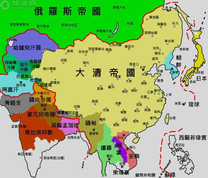 哪个王朝对中国保有960万平方公里领土做出巨大贡献